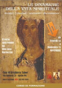 Ritiro Le dinamiche della vita spirituale